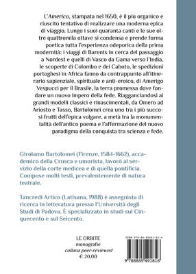 Viaggio e diversità nell'America (1650) di Girolamo Bartolomei-1